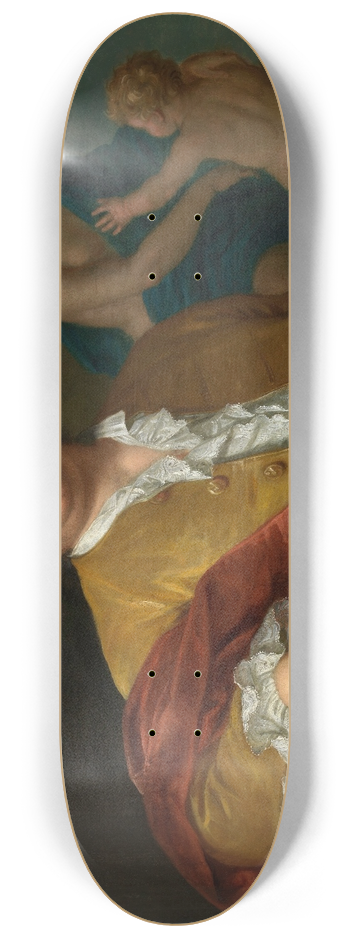 Balthasar Beschey - Self Portrait 8.25 inch art skate deck