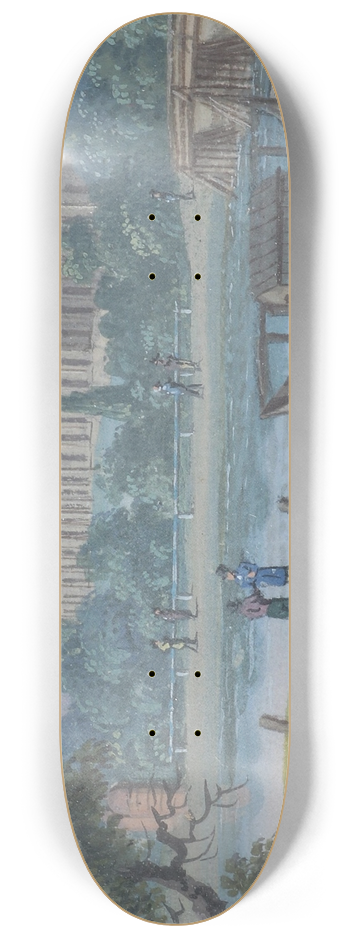 Balthasar Wigand - Palais des Frst Razumowsky 8.25 inch art skate deck