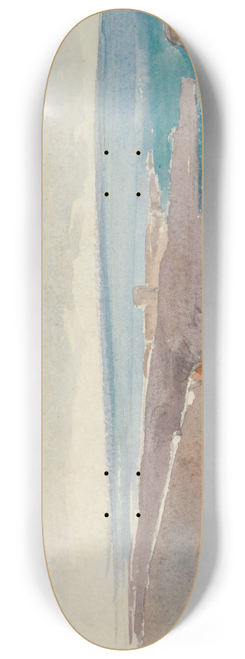 Barbara Bodichon - Sketchbook 8.25 inch art skate deck