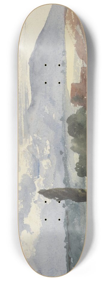 Barbara Bodichon - Sketchbook 8.25 inch art skate deck