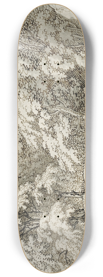 Barend Hendrik Thier - Bosgezicht 8.25 inch art skate deck
