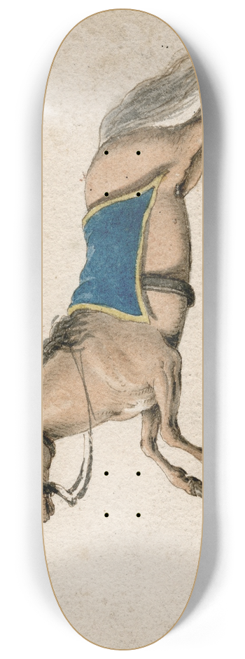 Barend Hendrik Thier - Springend paard 8.25 inch art skate deck