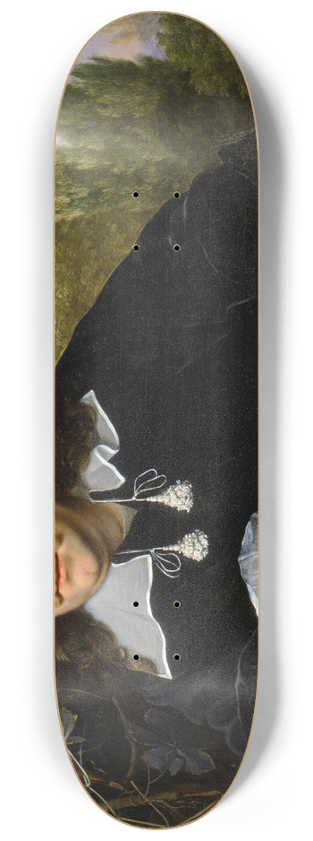 Bartholomeus van der Helst - Self-Portrait 8.25 inch art skate deck