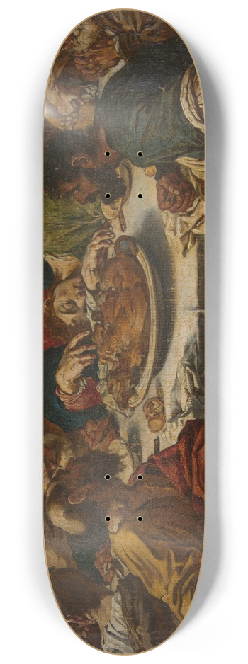 Bartolomeo Schedoni - The Last Supper 8.25 inch art skate deck