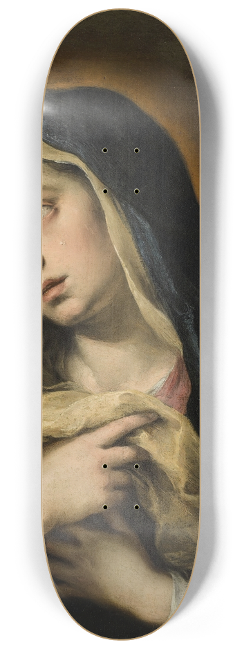 Bartolom Estebn Murillo - Mater Dolorosa 8.25 inch art skate deck