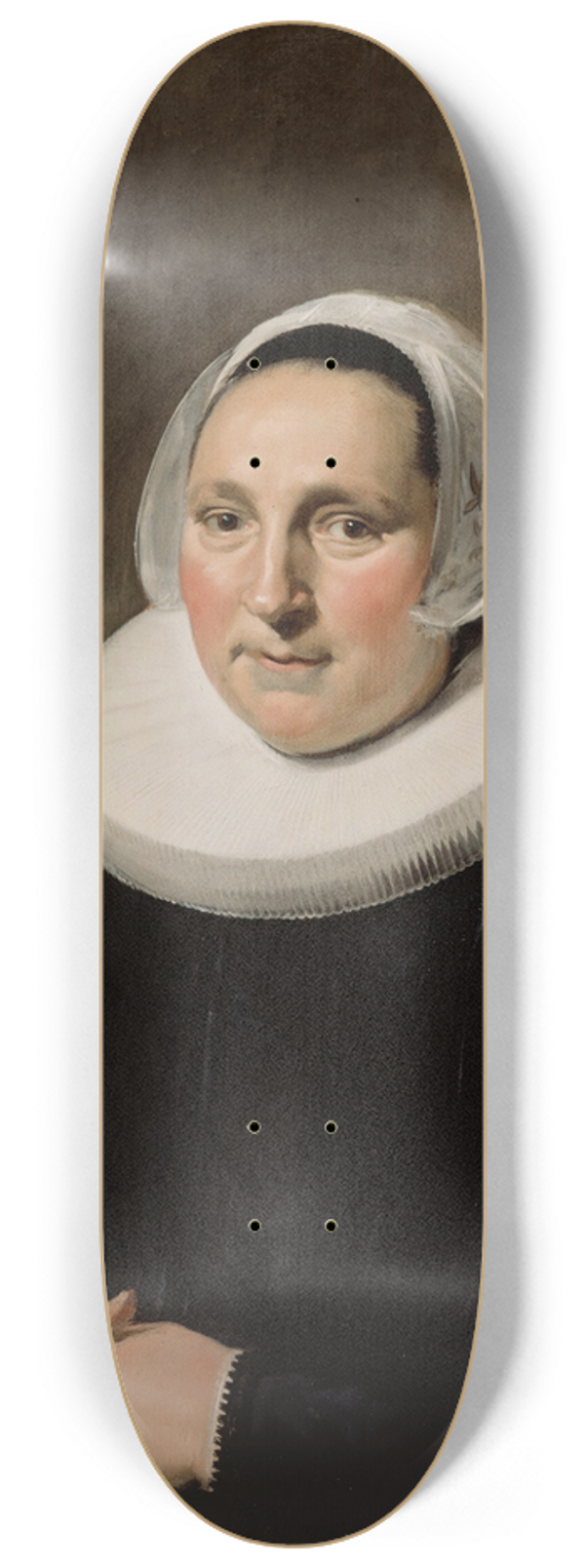 Frans Hals - Portrait of a Woman 8.25 inch art skate deck