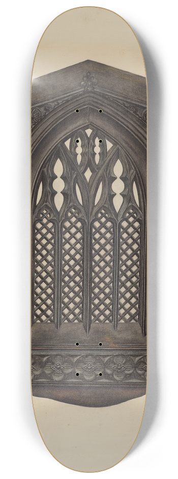 Beamon Meacham - Cast Iron Gate Front 8.25 inch art skate deck
