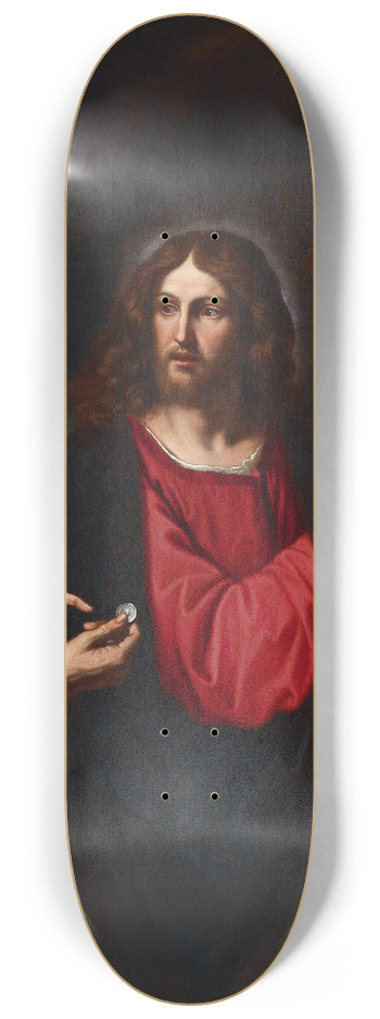 Benedetto Gennari - The Tribute Money 8.25 inch art skate deck