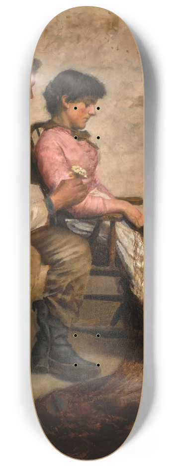 Benjamin Arthur Bateman - Courtship 8.25 inch art skate deck