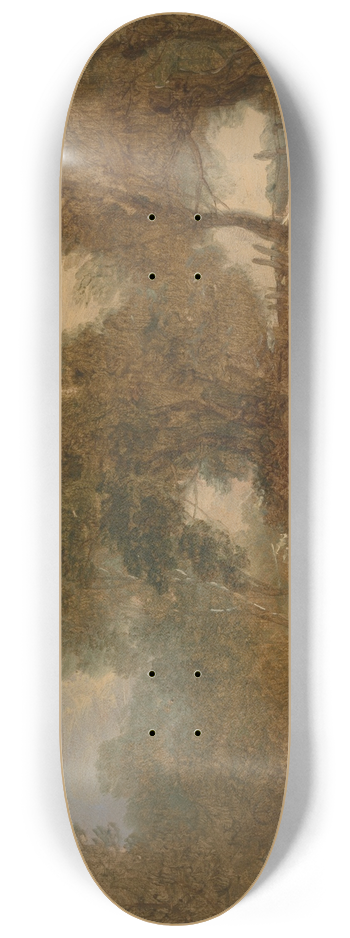 Benjamin Barker - A Landscape at Wick, Gloucestershire, Below the Rocks 8.25 inch art skate deck
