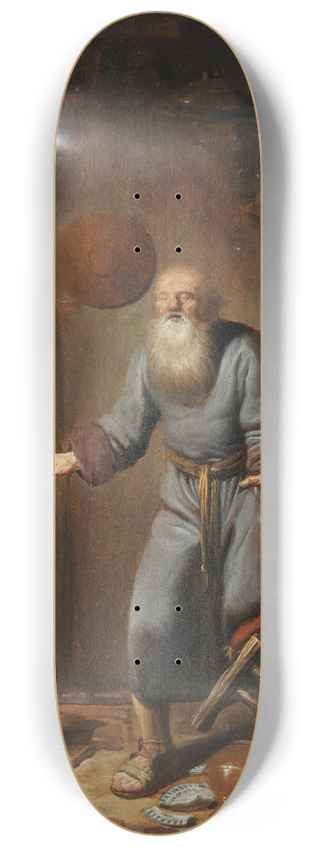 Benjamin Gerritsz. Cuyp - Tobit and his Son 8.25 inch art skate deck