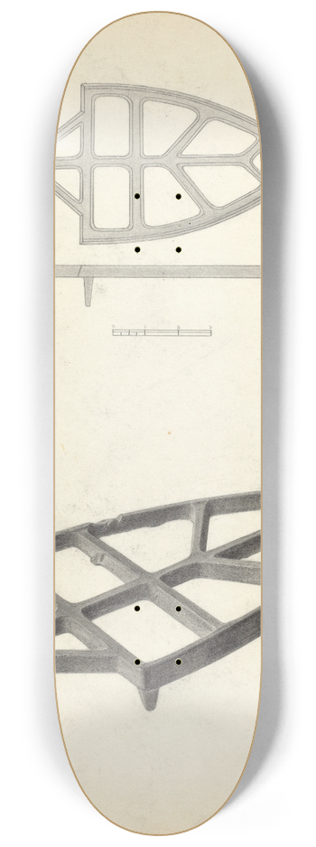 Benjamin Resnick - Trivet 8.25 inch art skate deck