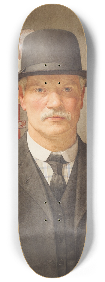 Benjamin Williams - Self Portrait 8.25 inch art skate deck