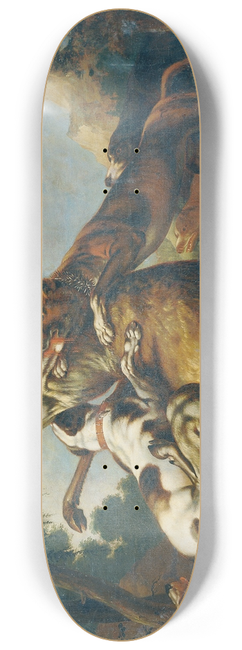 Benno Raffael Adam - Hirschjagd 8.25 inch art skate deck