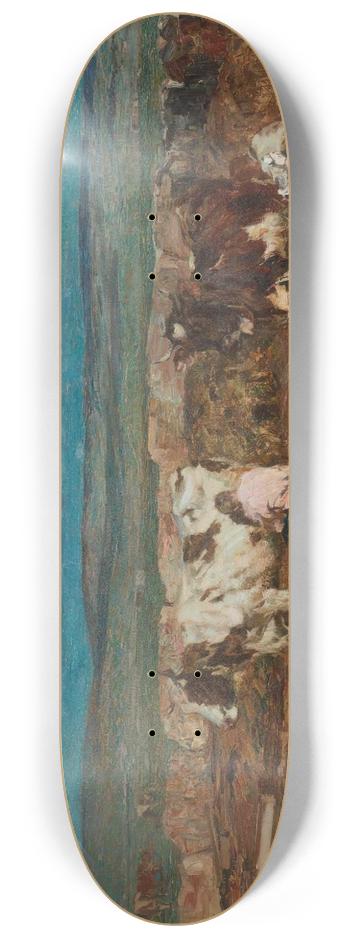 Beppe Ciardi - La Mungitura 8.25 inch art skate deck