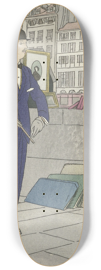 Bernard Boutet de Monvel - Tenue de matin 8.25 inch art skate deck
