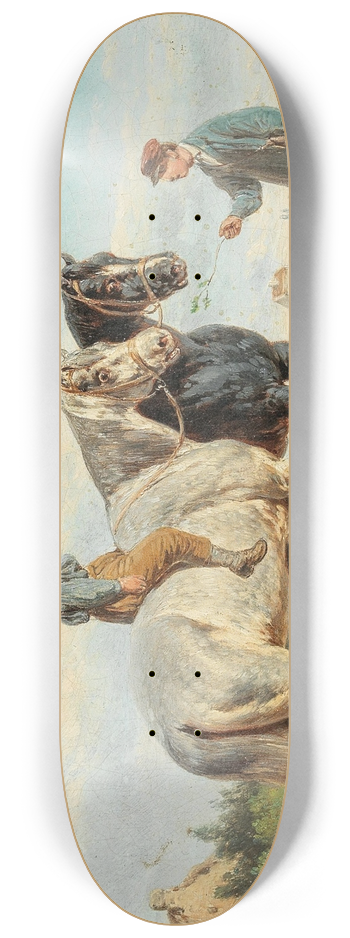Bernard Edouard Swebach - A Little Treat 8.25 inch art skate deck