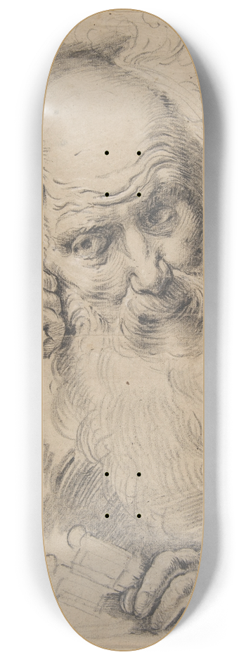 Bernardo Strozzi - Saint Peter 8.25 inch art skate deck