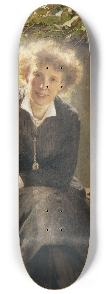 Bertha Wegmann - The Artist Jeanna Bauck 8.25 inch art skate deck