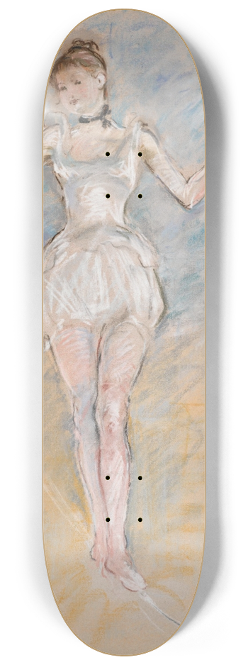 Berthe Morisot - Danseuse de corde 8.25 inch art skate deck