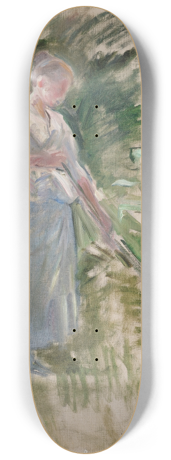 Berthe Morisot - Faneuse 8.25 inch art skate deck