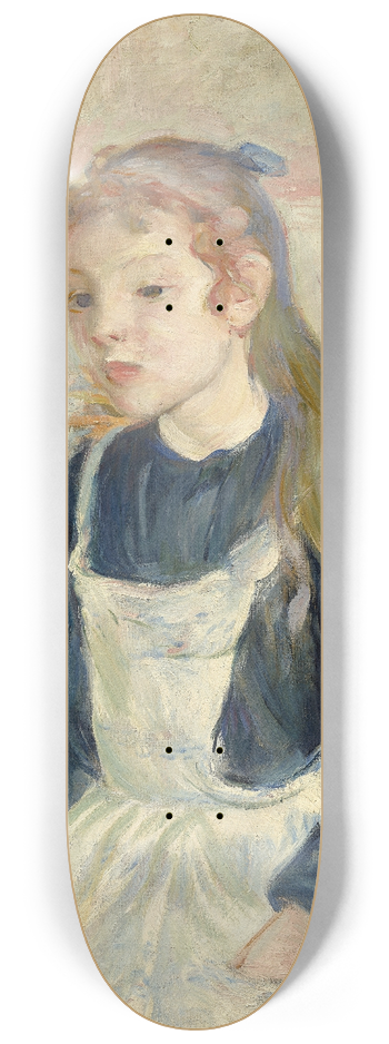 Berthe Morisot - Young Girl with an Apron 8.25 inch art skate deck