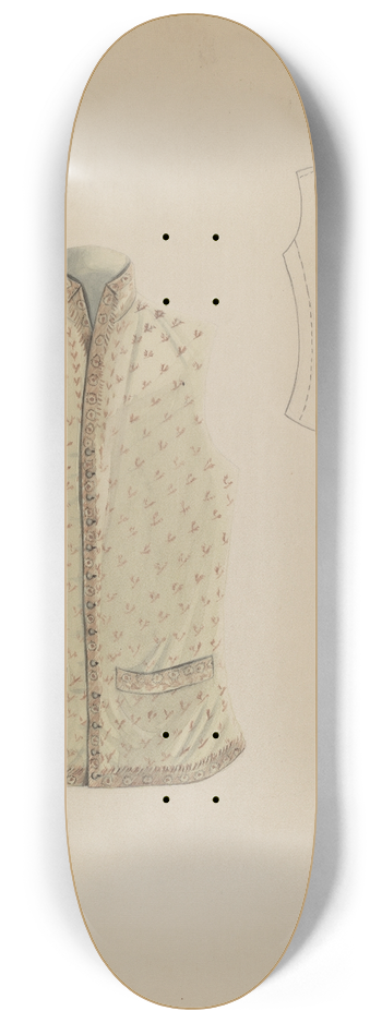 Bessie Forman - Waistcoat 8.25 inch art skate deck