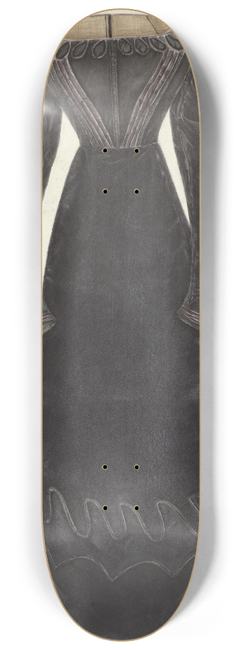 Bessie Forman - Womans Dress 8.25 inch art skate deck