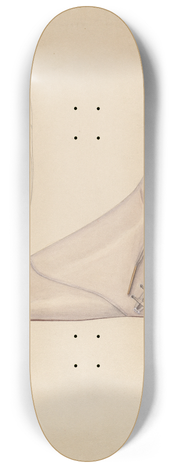 Bessie Forman - Womans Shoe 8.25 inch art skate deck