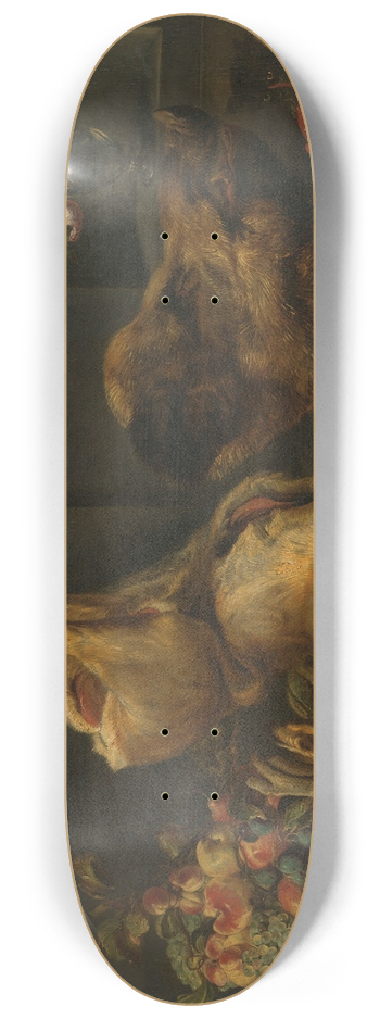 Frans Snyders - Larder Still life 8.25 inch art skate deck