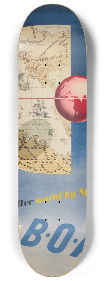 Beverley Pick - Fly B.O.A.C. 8.25 inch art skate deck