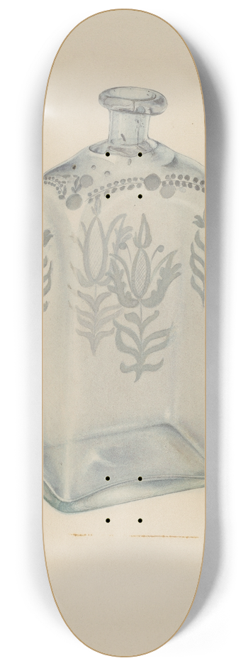 Beverly Chichester - Glass Bottle 8.25 inch art skate deck