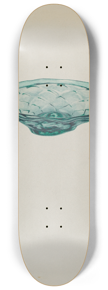 Beverly Chichester - Low Glass Dish 8.25 inch art skate deck