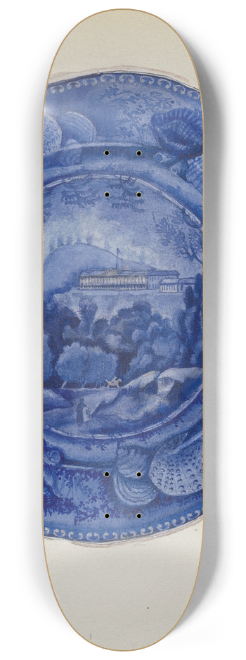 Beverly Chichester - Plate 8.25 inch art skate deck
