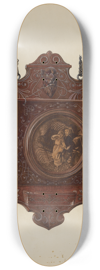 Beverly Chichester - Wall Pocket 8.25 inch art skate deck