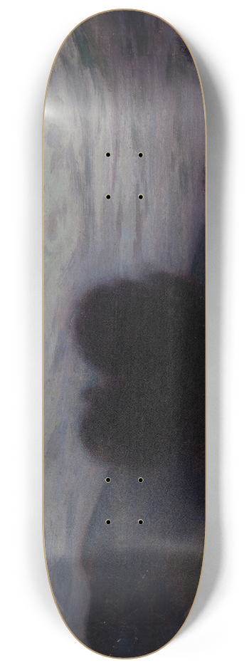 Birge Harrison - Moonlit Landscape 8.25 inch art skate deck