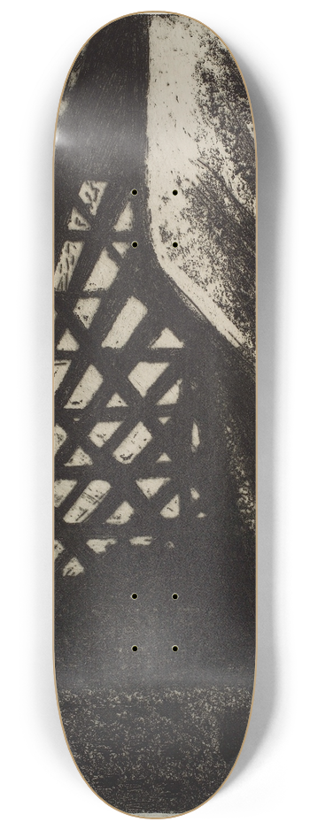 Blanche Grambs - Coal breakers 8.25 inch art skate deck