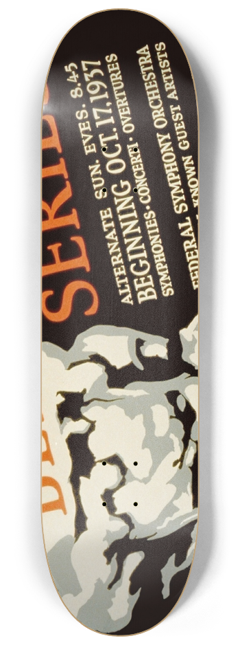 B. Lassen - Beethoven series 8.25 inch art skate deck