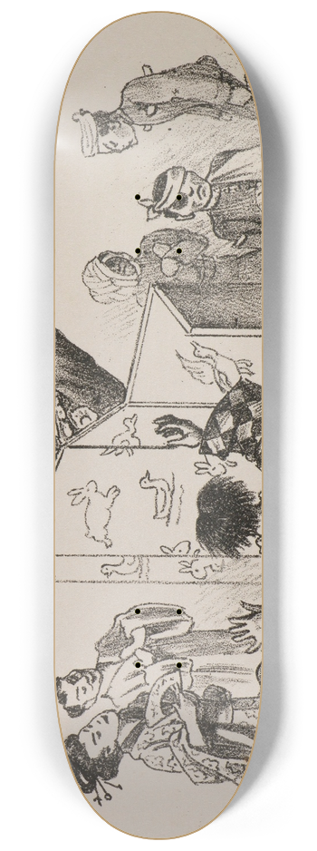B. Lavigne - Victory; How One Writes History 8.25 inch art skate deck