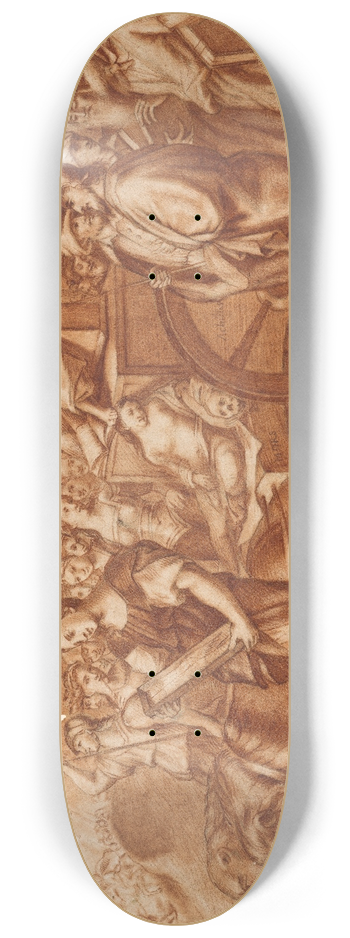 Bonifacio Veronese - Triumph der Fama 8.25 inch art skate deck