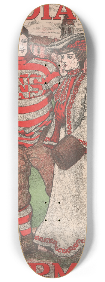 Bristow Adams - Indiana normal 8.25 inch art skate deck