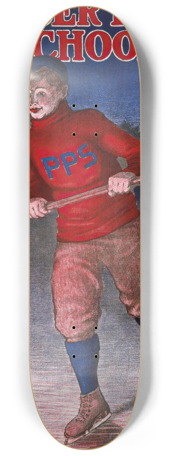 Bristow Adams - Powder Point School 8.25 inch art skate deck