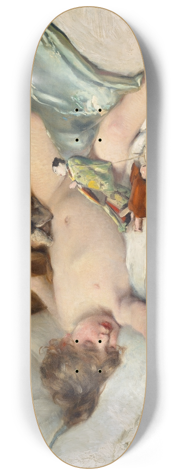 Bruno Piglhein - Christmas morning 8.25 inch art skate deck