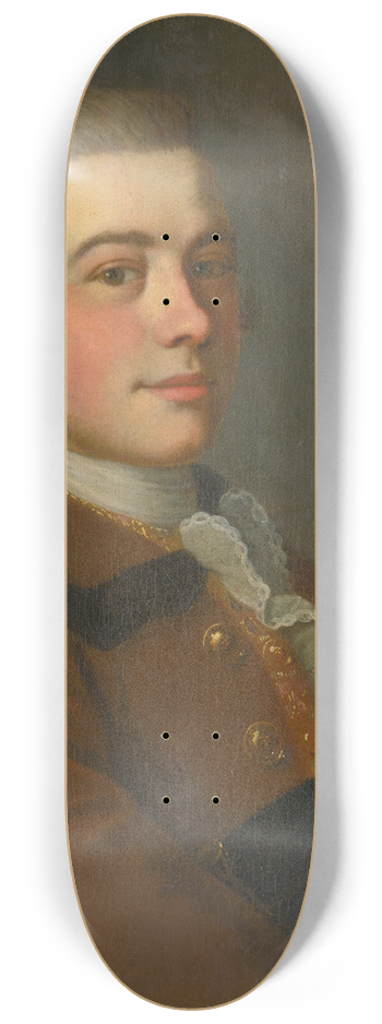 B.S. Henrich - Portrait of Berlin Opera Actor 8.25 inch art skate deck
