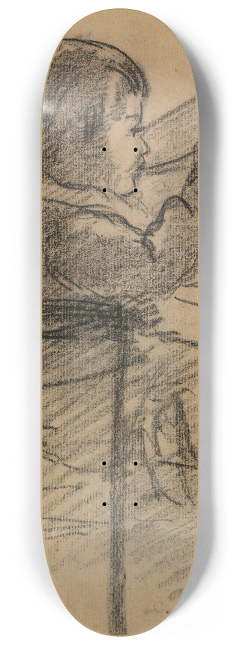 Camille Pissarro - Enfant 8.25 inch art skate deck