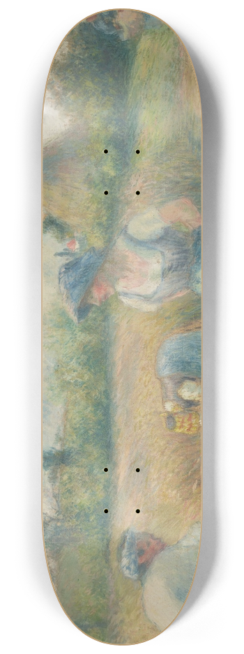Camille Pissarro - La Rcolte 8.25 inch art skate deck