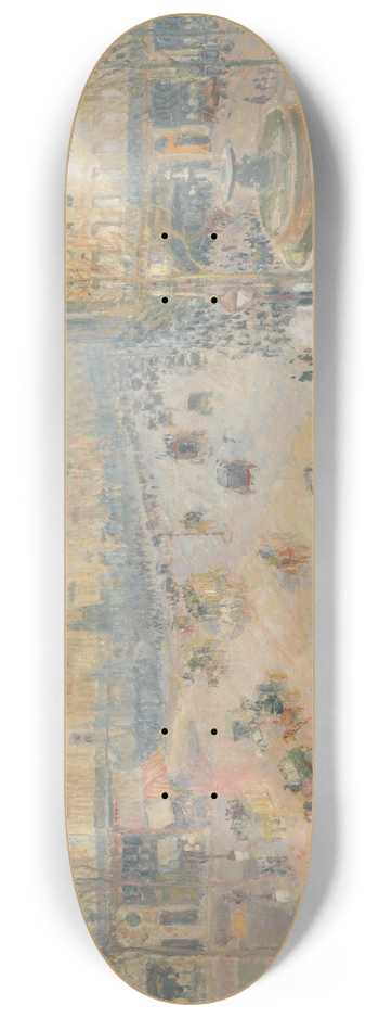 Camille Pissarro - LAvenue de lOpra 8.25 inch art skate deck