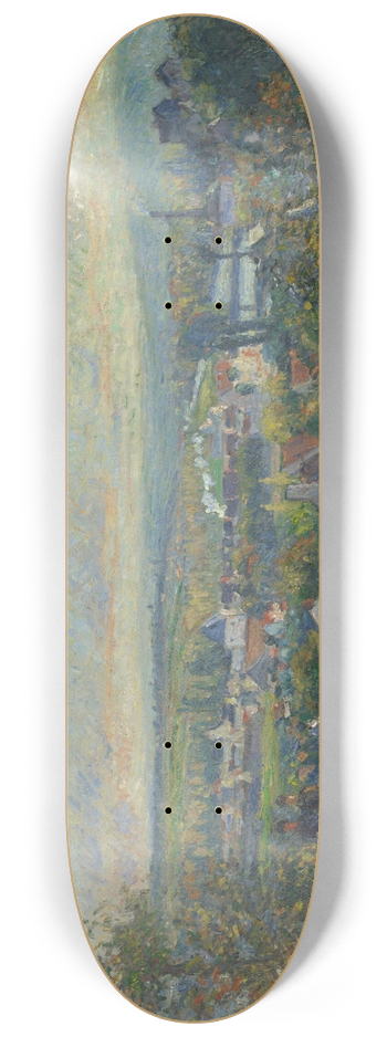Camille Pissarro - View ofSaint-Ouen-lAumne 8.25 inch art skate deck