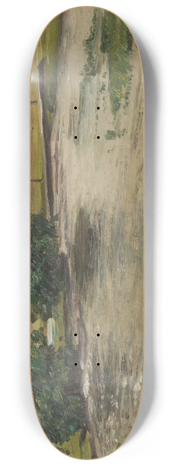 Frantiek Kavn - Spring Landscape 8.25 inch art skate deck