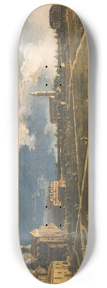 Canaletto - Pr della Valle in Padua 8.25 inch art skate deck
